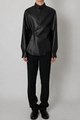 Unlined Sheep Leather Shirt