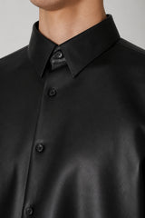 Unlined Sheep Leather Shirt