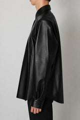 Unlined Sheep Leather Shirt