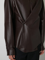 Unlined Sheep Leather Shirt