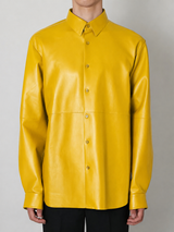 Unlined Sheep Leather Shirt