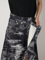TAAKK DENIM WRAP SKIRT