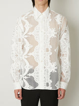 TRANSPARENT ORNAMENT LONG SLEEVE SHIRTS