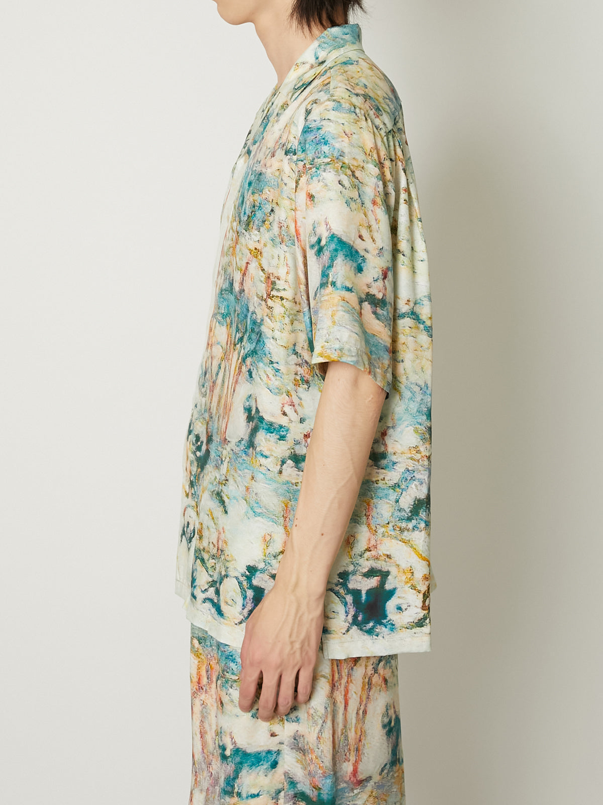 GQ451◇TAAKK : 24ss SILK OPEN COLLAR SILK OPEN COLLAR SHIRT – TAAKK