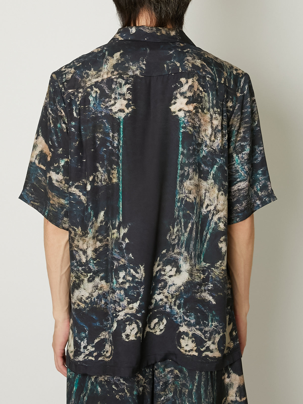 SILK OPEN COLLAR SHIRT – TAAKK