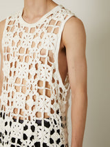 ALL EMBROIDERY TANK TOP - TAAKK