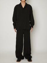 COTTON PLEATS SHIRT - TAAKK