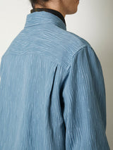 CREPE BOX SILHOUETTE SHIRT - TAAKK