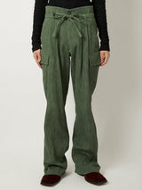 CREPE CARGO PANTS - TAAKK