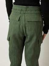 CREPE CARGO PANTS - TAAKK