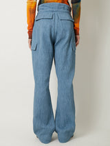 CREPE CARGO PANTS - TAAKK