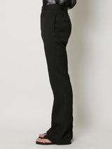 CREPE FLARE PANTS - TAAKK
