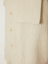 CREPE OPEN COLLAR SHIRTS - TAAKK