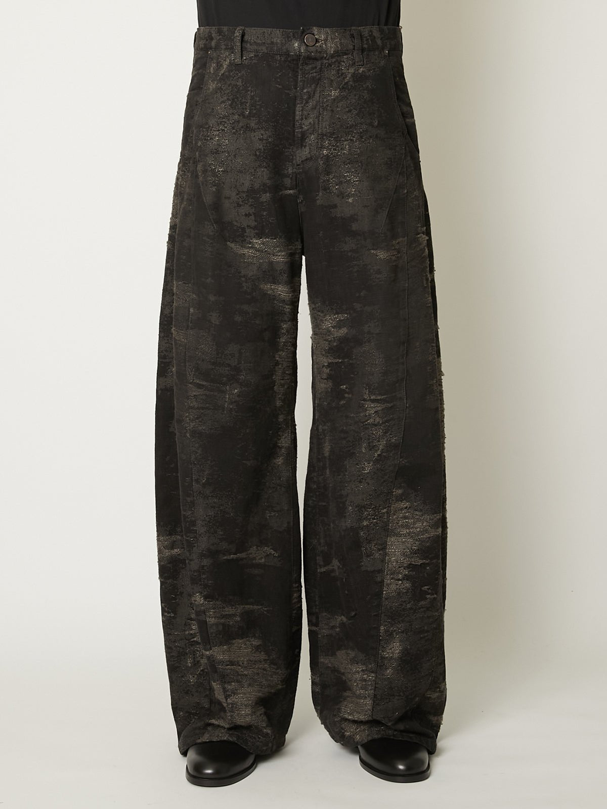 DENIM CURVED PANTS – TAAKK