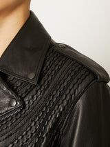 LEATHER RIDERS JACKET - TAAKK