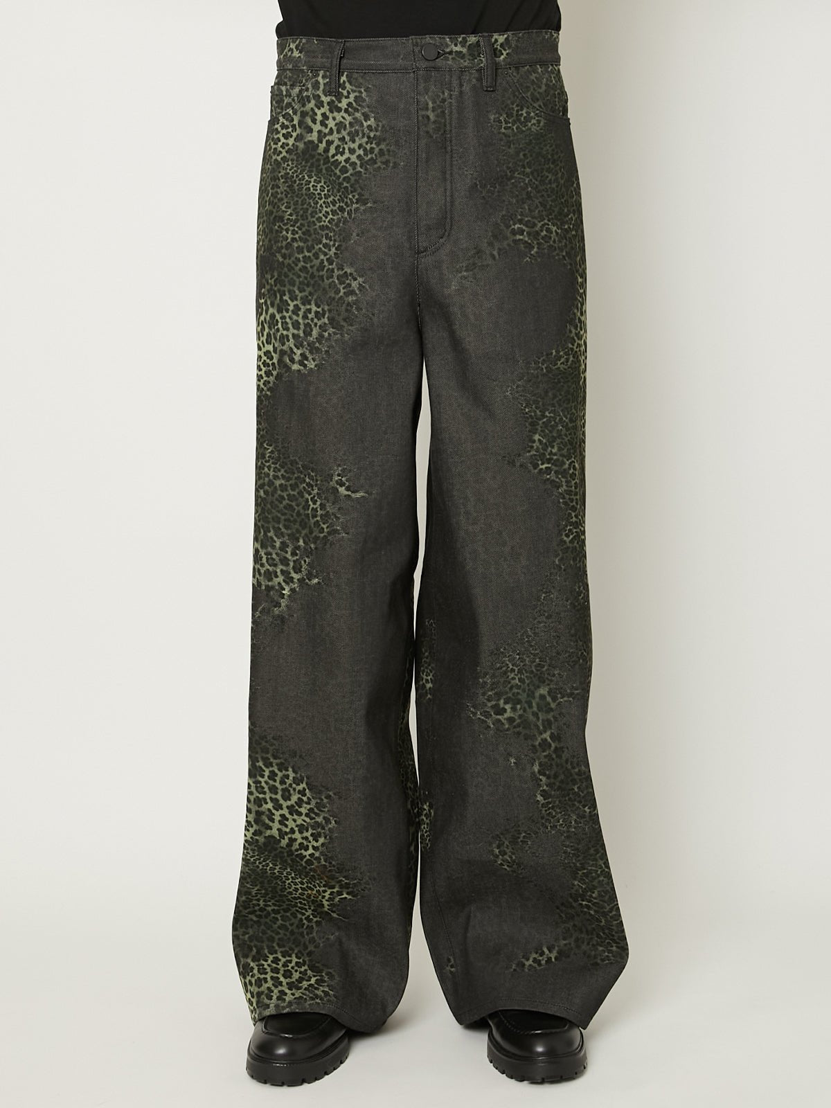 パンツ TAAKK 25aw MIX TOUR DENIM WIDE 5-POCKET MIX TURE DENIM WIDE 5-POCKET PANTS MODEL – TAAKK