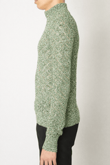 MULTI-COLORED HALF-ZIP KNIT - TAAKK