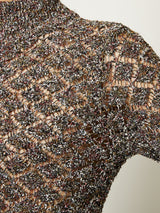 MULTI-COLORED HALF-ZIP KNIT - TAAKK