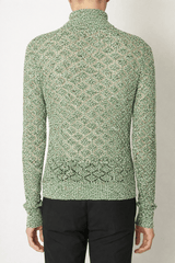 MULTI-COLORED HALF-ZIP KNIT - TAAKK