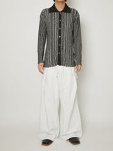 RIB KNIT CARDIGAN - TAAKK