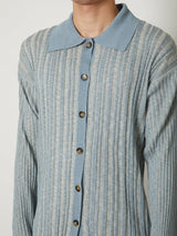 RIB KNIT CARDIGAN - TAAKK