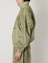 SCULPTURAL EMBROIDERY TRACK BLOUSON - TAAKK