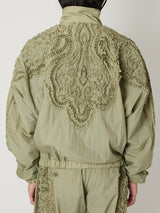 SCULPTURAL EMBROIDERY TRACK BLOUSON - TAAKK