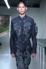 SCULPTURE DENIM SHIRTS - TAAKK