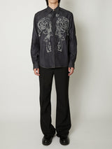 SCULPTURE DENIM SHIRTS - TAAKK