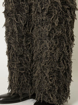 SHAGGY DENIM PANTS - TAAKK