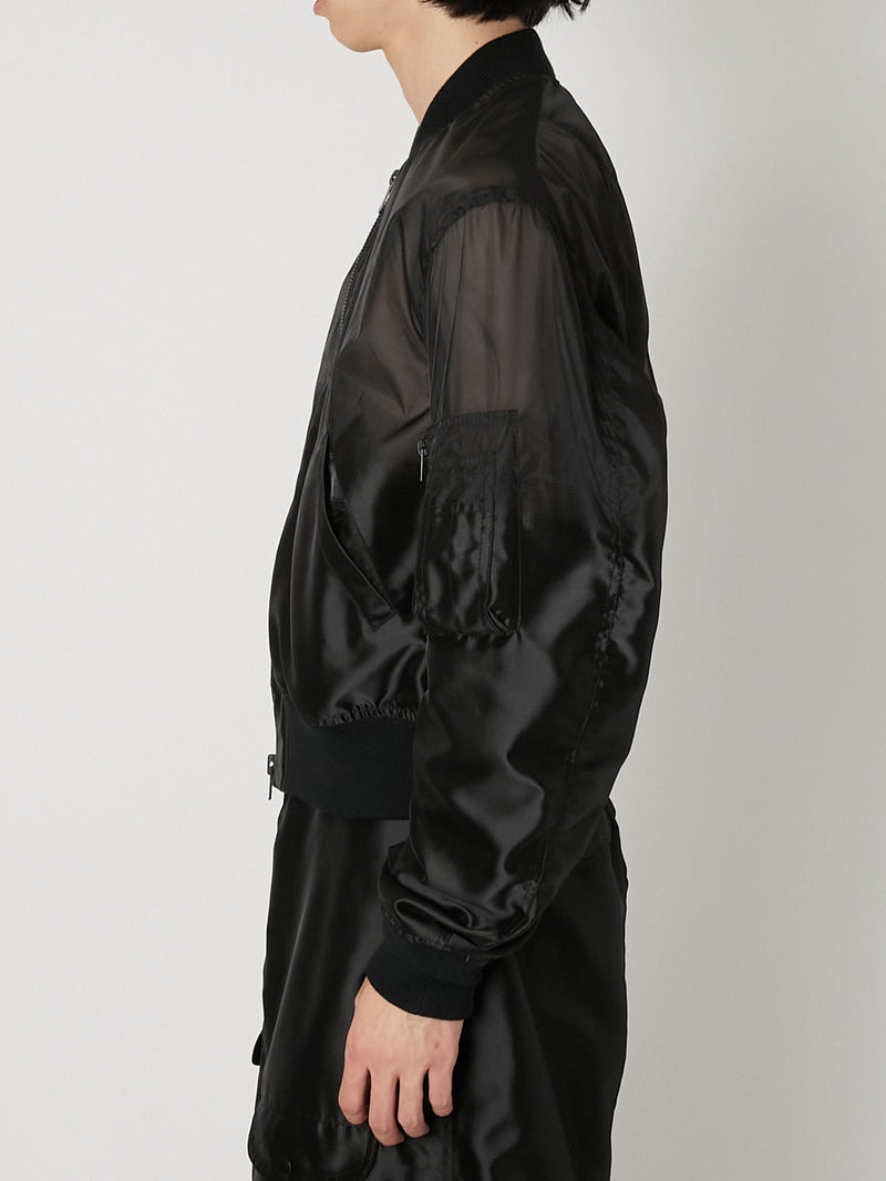 SHEER GRADATION MA-1 BLOUSON – TAAKK