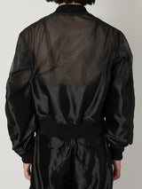 SHEER GRADATION MA-1 BLOUSON - TAAKK