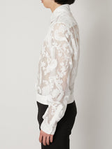 SHEER PAISLEY REGULAR SHIRT - TAAKK