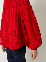 SUPER BIG WAFFLE PULLOVER - TAAKK