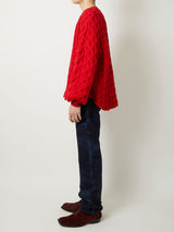SUPER BIG WAFFLE PULLOVER - TAAKK