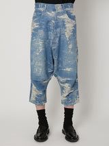 TAAKK DENIM SAROUEL PANTS - TAAKK
