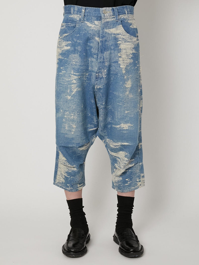 TAAKK DENIM SAROUEL PANTS