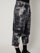 TAAKK DENIM SAROUEL PANTS - TAAKK