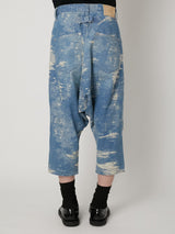 TAAKK DENIM SAROUEL PANTS - TAAKK