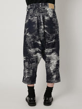 TAAKK DENIM SAROUEL PANTS - TAAKK