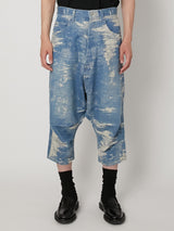 TAAKK DENIM SAROUEL PANTS - TAAKK