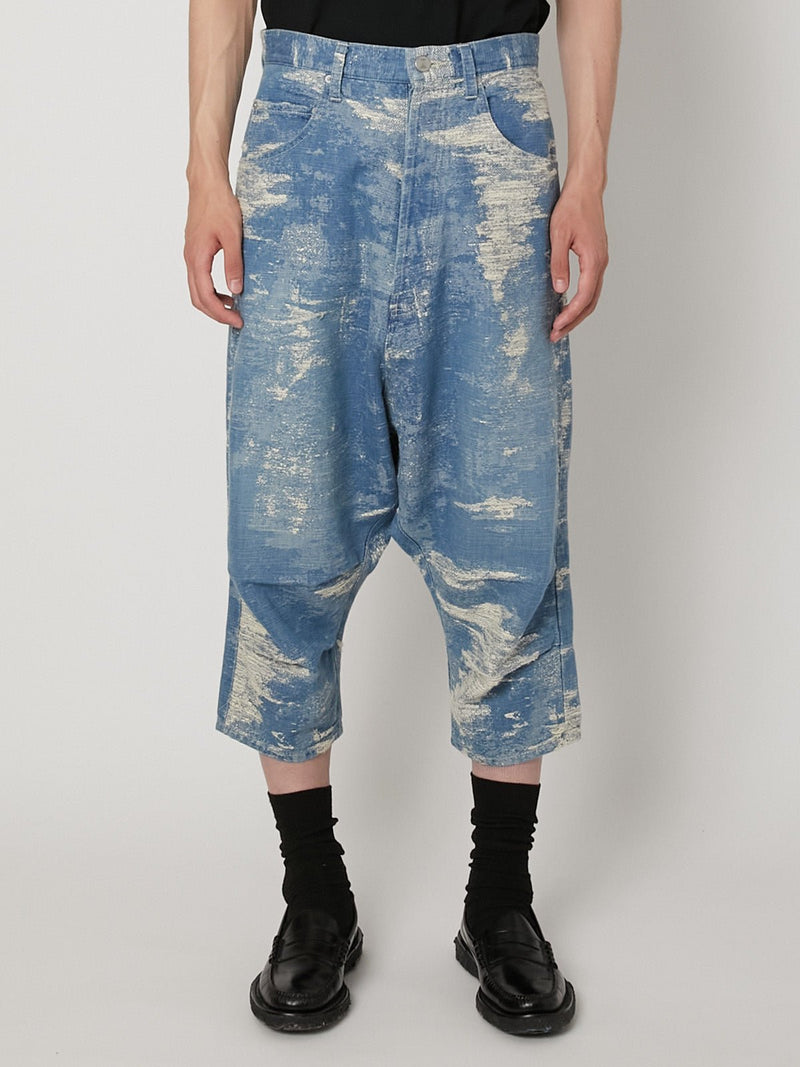 TAAKK DENIM SAROUEL PANTS