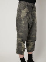 TAAKK DENIM SAROUEL PANTS - TAAKK
