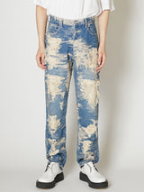 TAAKK DENIM STRAIGHT SUPER DESTROY　13.5 OZ. - TAAKK