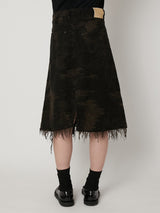 TAAKK DENIM WRAP SKIRT - TAAKK