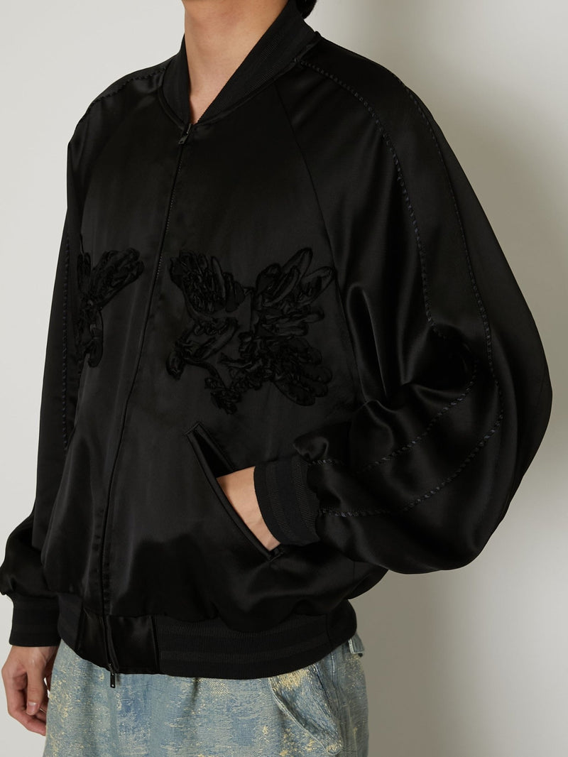 TAAKK ターク TAPE EMBROIDERY BLOUSON 3 TAPE EMBROIDERY BLOUSON – TAAKK