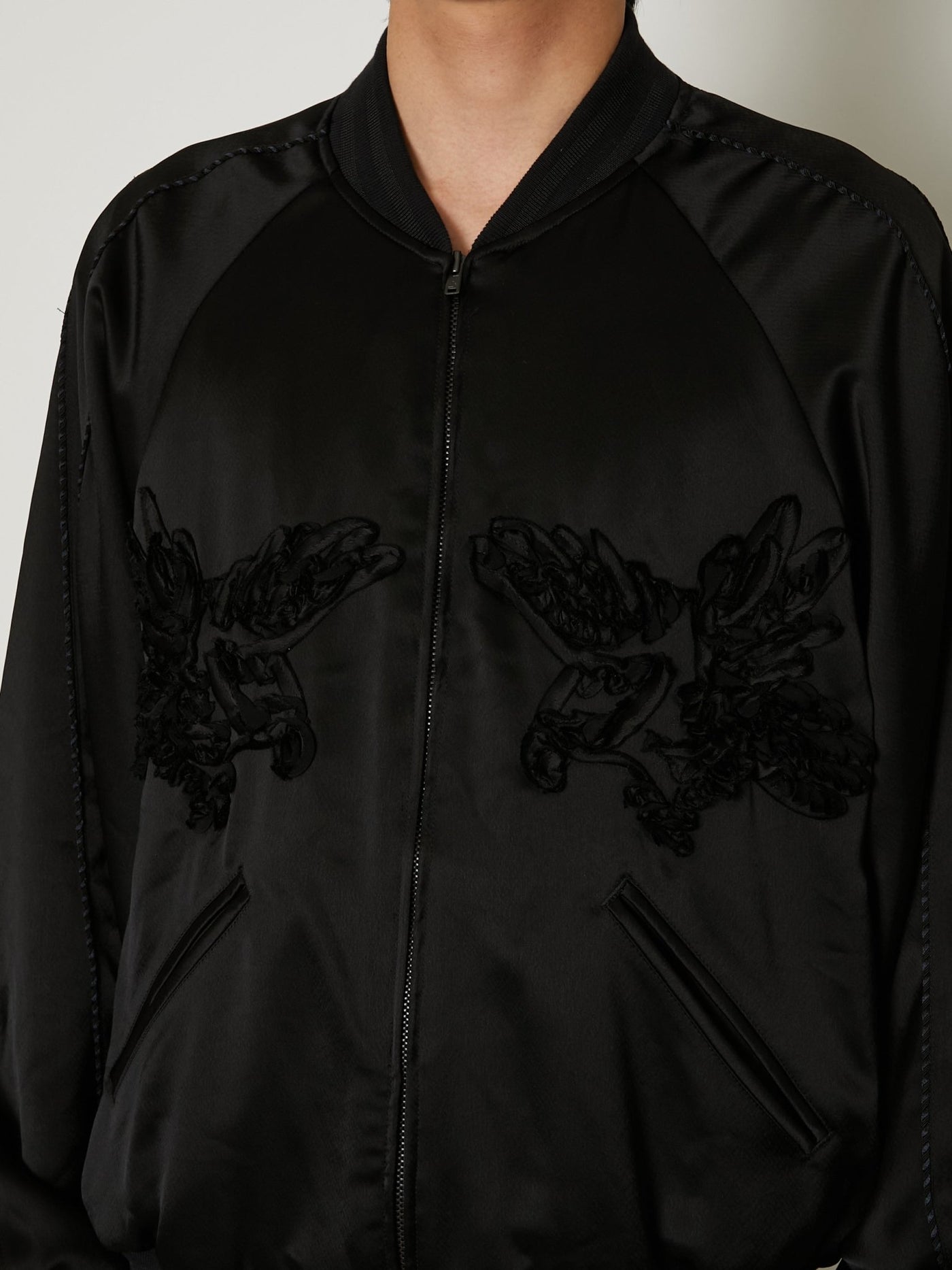 TAAKK ターク TAPE EMBROIDERY BLOUSON 3 TAPE EMBROIDERY BLOUSON – TAAKK