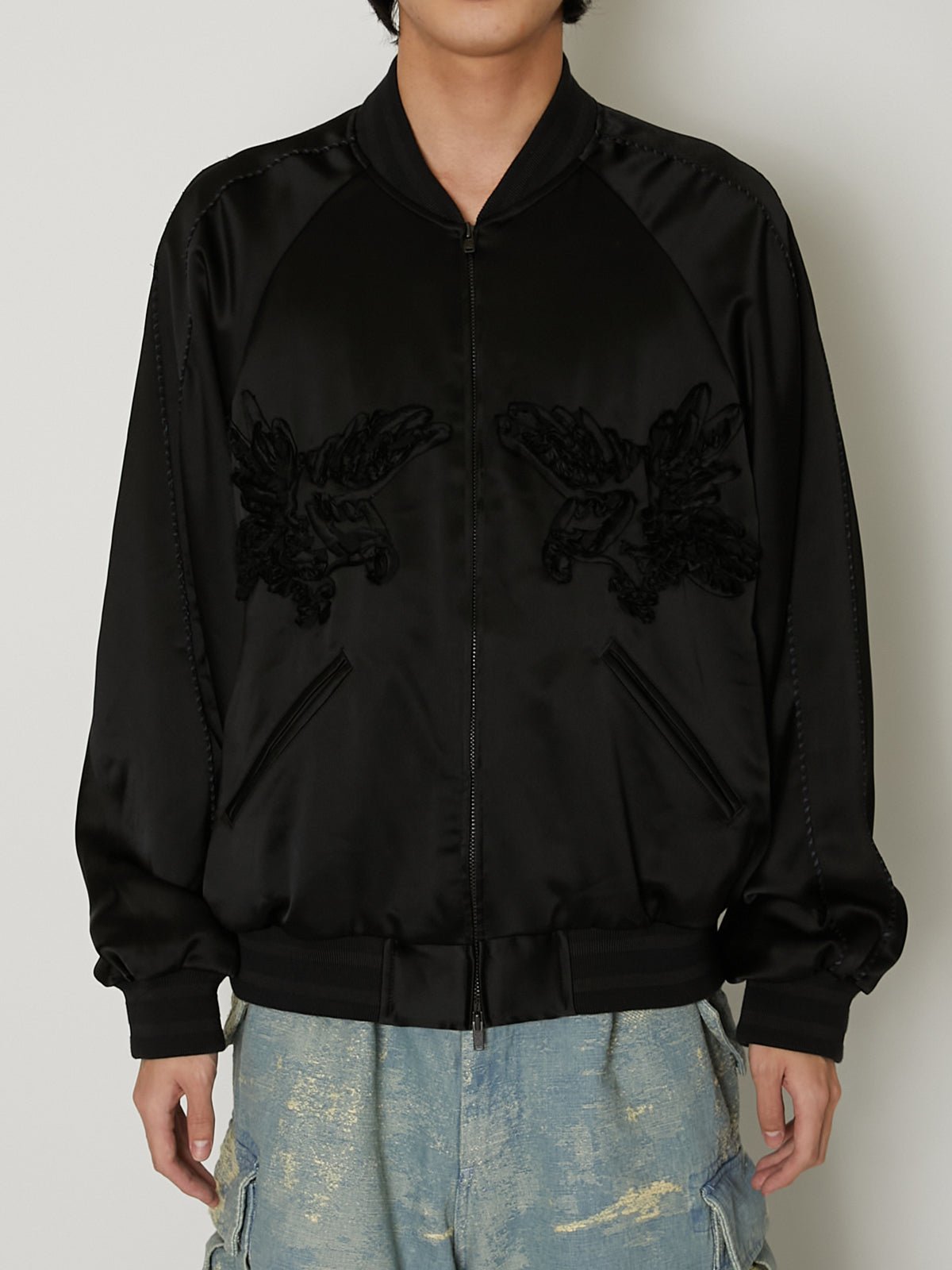 TAPE EMBROIDERY BLOUSON – TAAKK