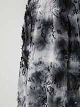 TIE-DYE CHECK SHORT PANTS - TAAKK