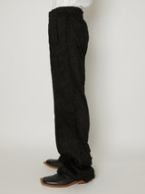 FRINGE MODIFIED STRAIGHT TROUSERS